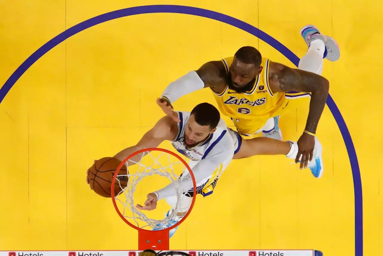 Photos: Season not over for Golden State Warriors in 121-106 win over Los Angeles Lakers in playoff Game 5