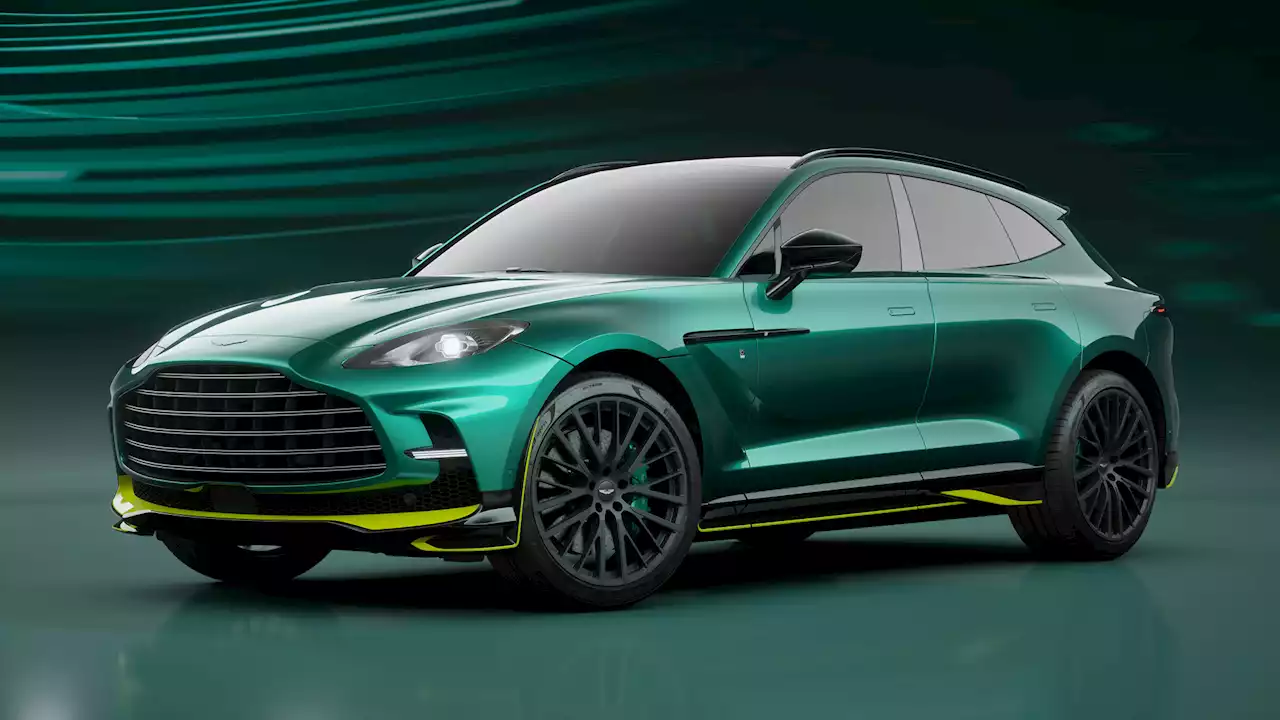 Aston Martin celebrates F1 success with special DBX707