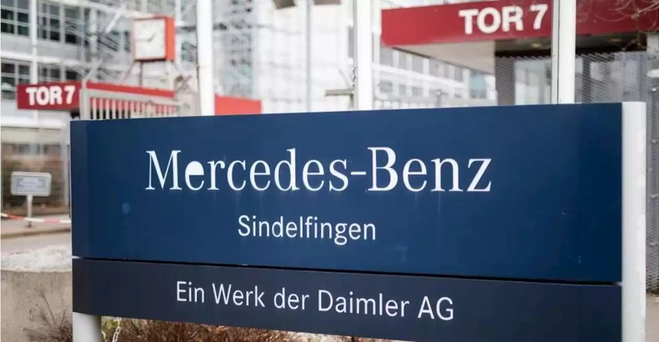 Ein Toter bei Schüssen auf Werksgelände von Mercedes-Benz in Sindelfingen