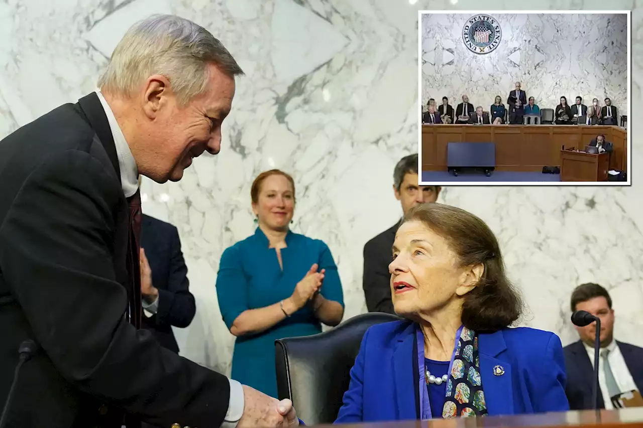 Sen. Dianne Feinstein gets ovation on return to Judiciary Committee