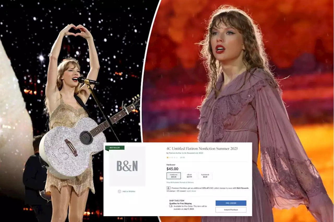 Taylor Swift fans send random book to top of best seller list