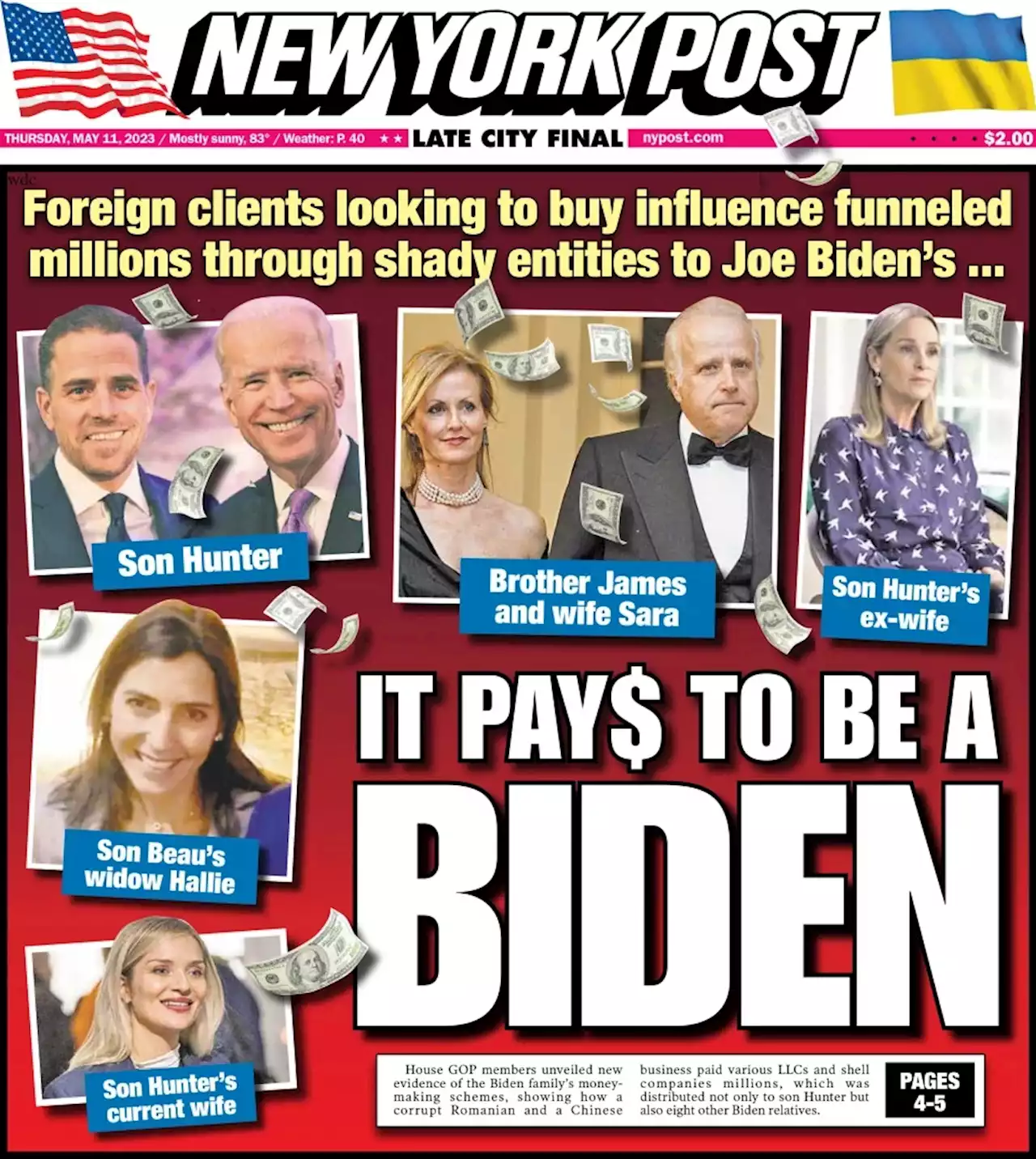 Nine Biden family members who allegedly got foreign money identified by House GOP