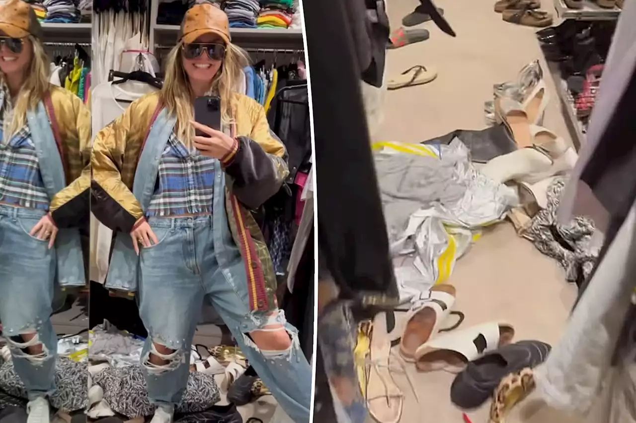 Heidi Klum takes fans inside her chaotic closet: ‘An absolute, utter mess’