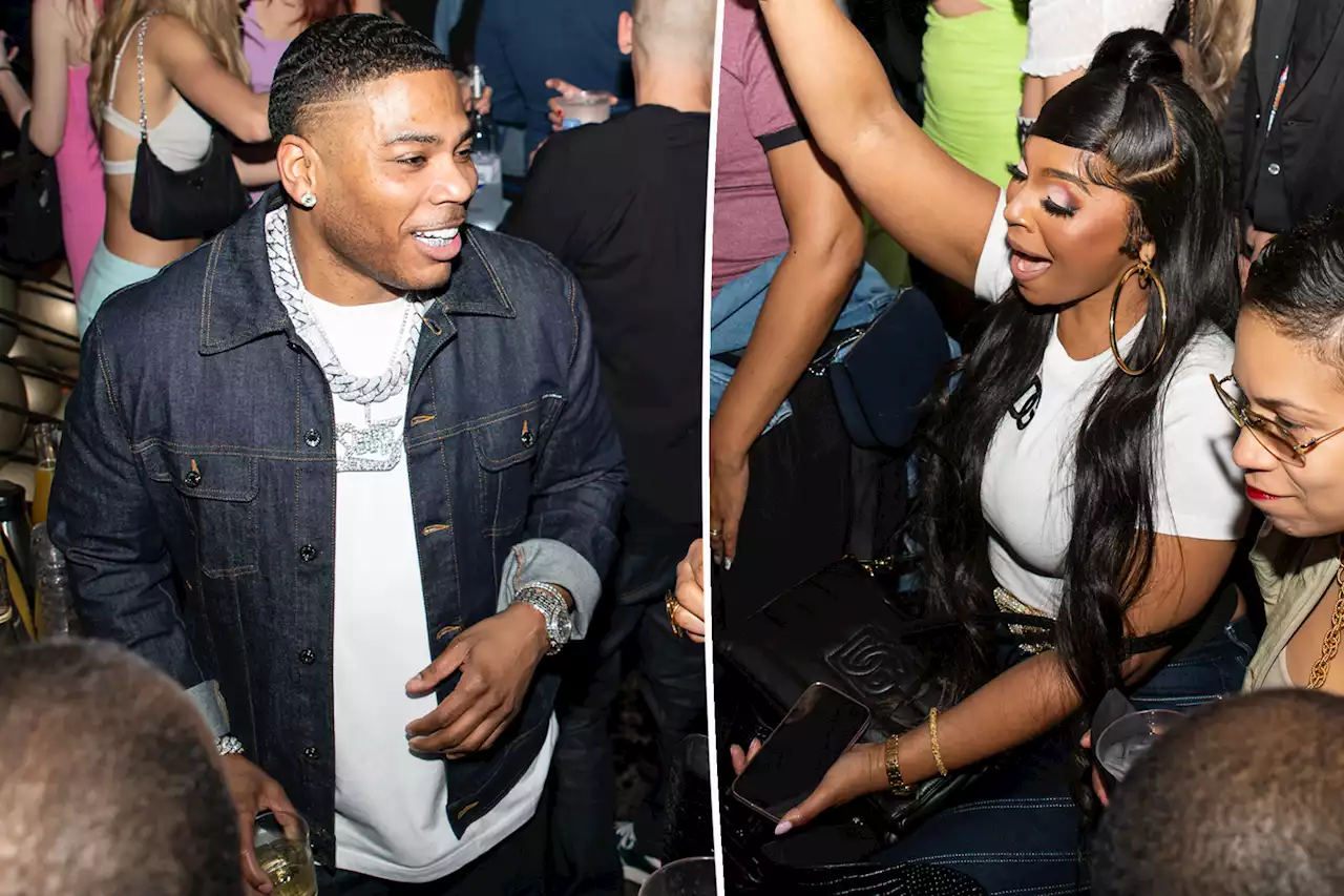 Nelly, Ashanti continue to fuel romance rumors at starry private party