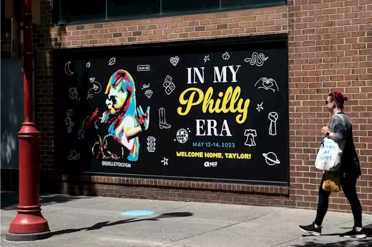 There’s a Taylor Swift mural on South Street