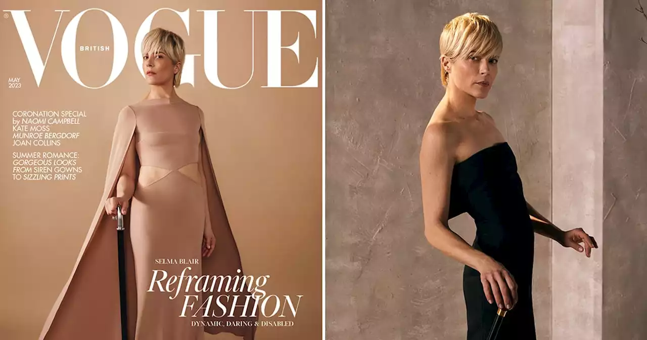 Selma Blair's Powerful British Vogue Issue Is Now Available in Braille