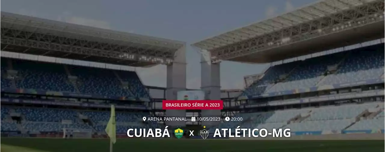 Ao vivo - Cuiabá x Atlético-MG - Brasileiro Série A 2023 - Acompanhe todos os lances