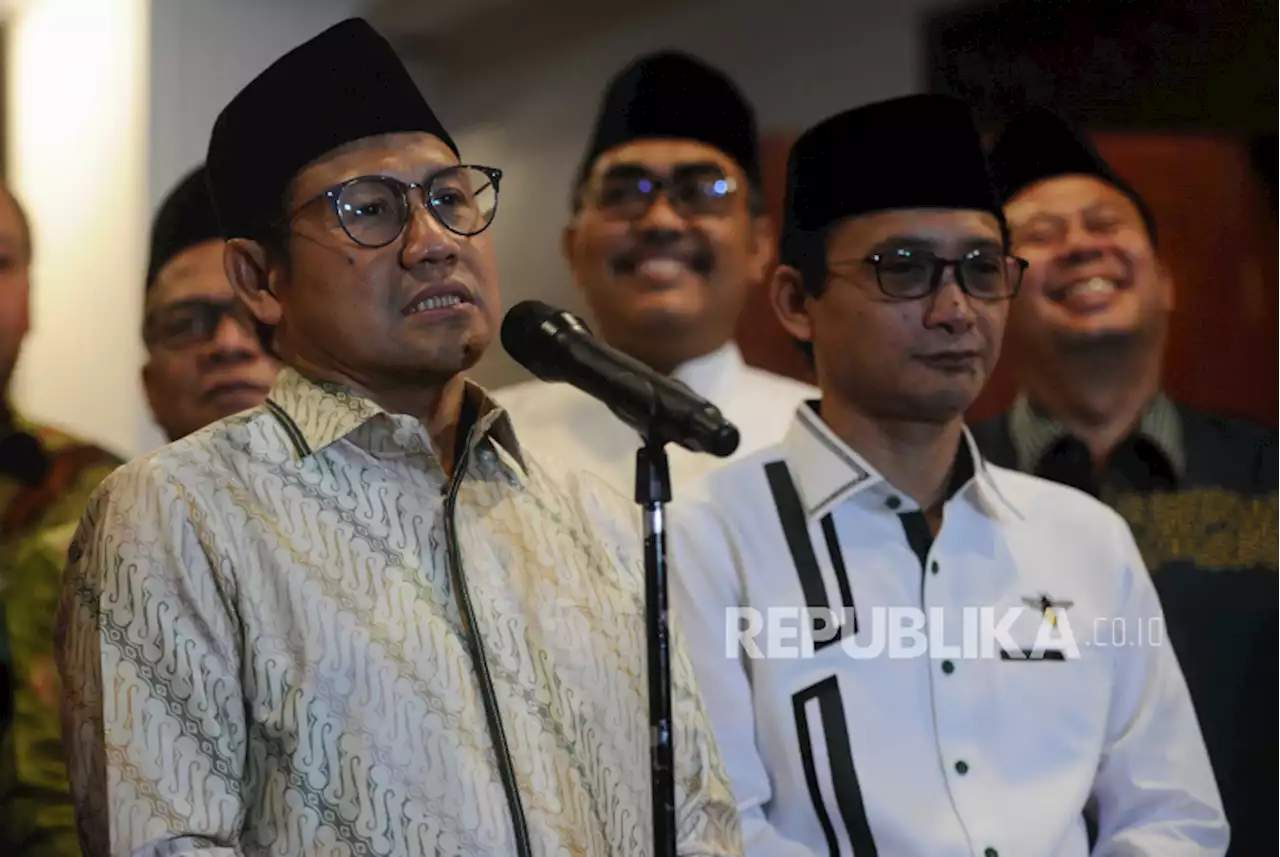 Dengan Senyum Semringah, Cak Imin Sambangi Kediaman Wapres ke-9 Hamzah Haz |Republika Online