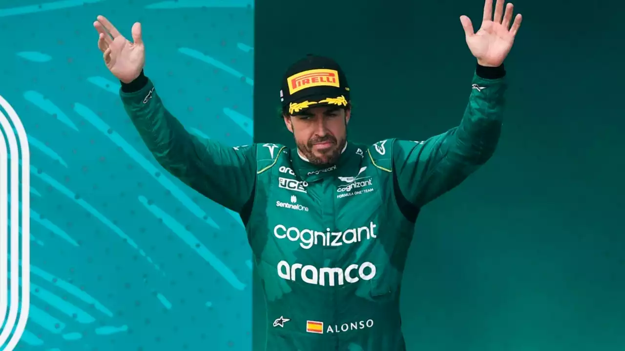 Fernando Alonso está de dulce: solo los Mundiales con Renault mejoran su 2023 con Aston Martin