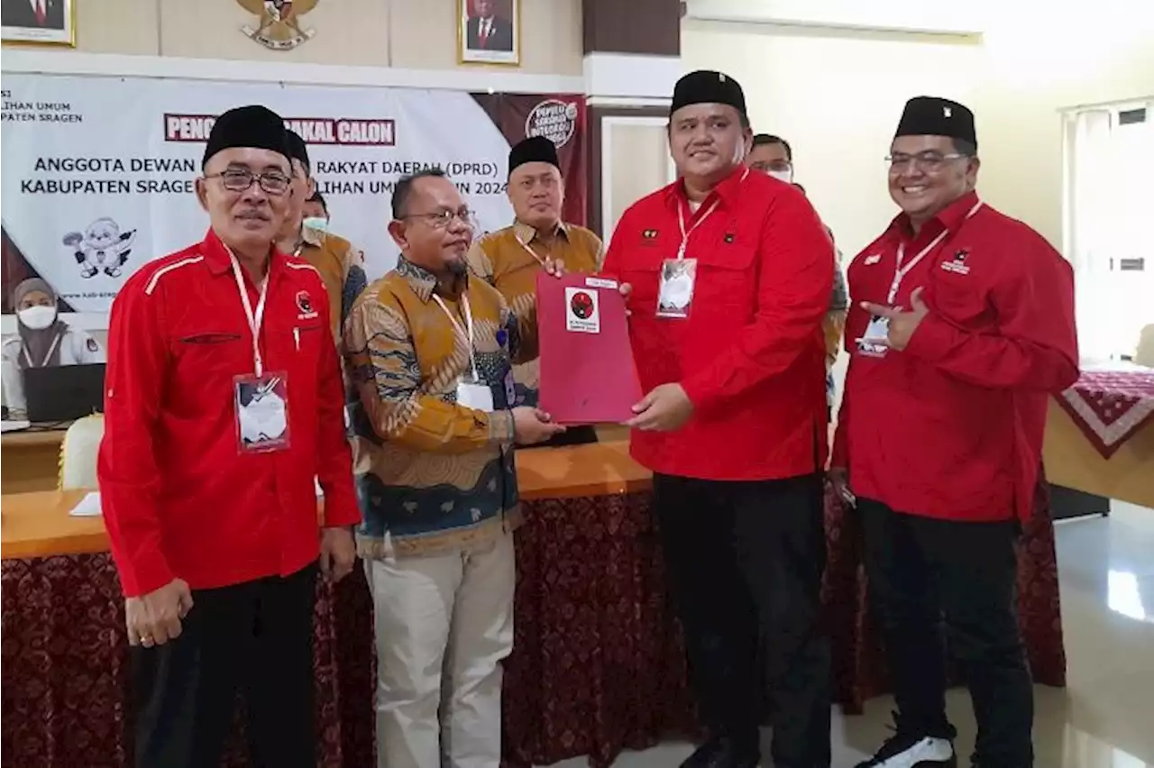 Ketua DPRD Sragen Jadi Bacaleg Tertua PDIP, Faadilah Tia Jadi yang Termuda