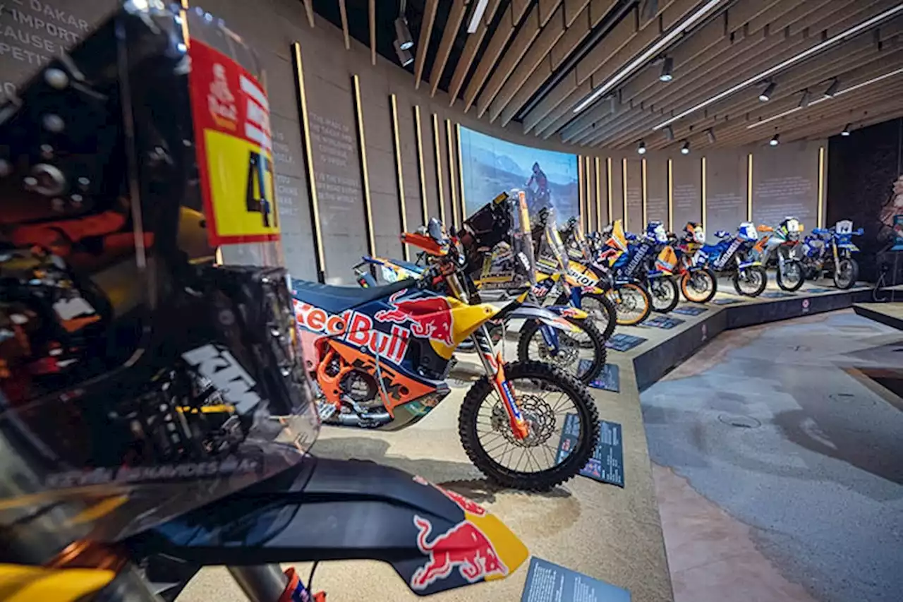 KTM Motohall mit Ausstellung «Legends of the Dakar»