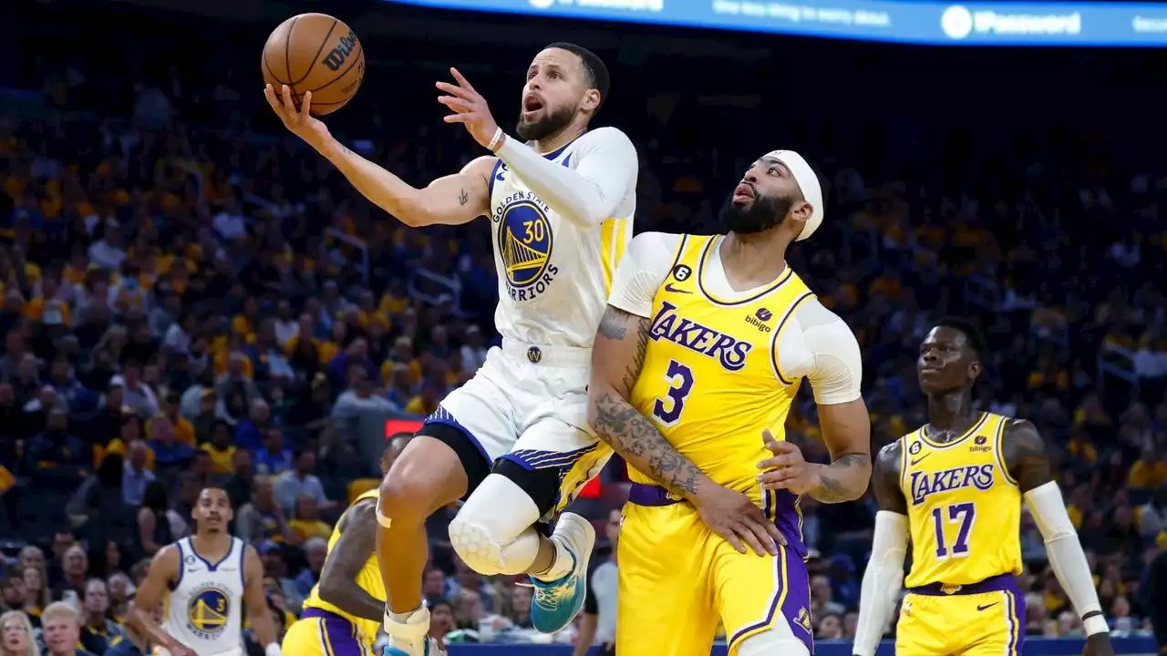 NBA-Playoffs: Warriors erzwingen Spiel sechs gegen Lakers, Knicks verkürzen