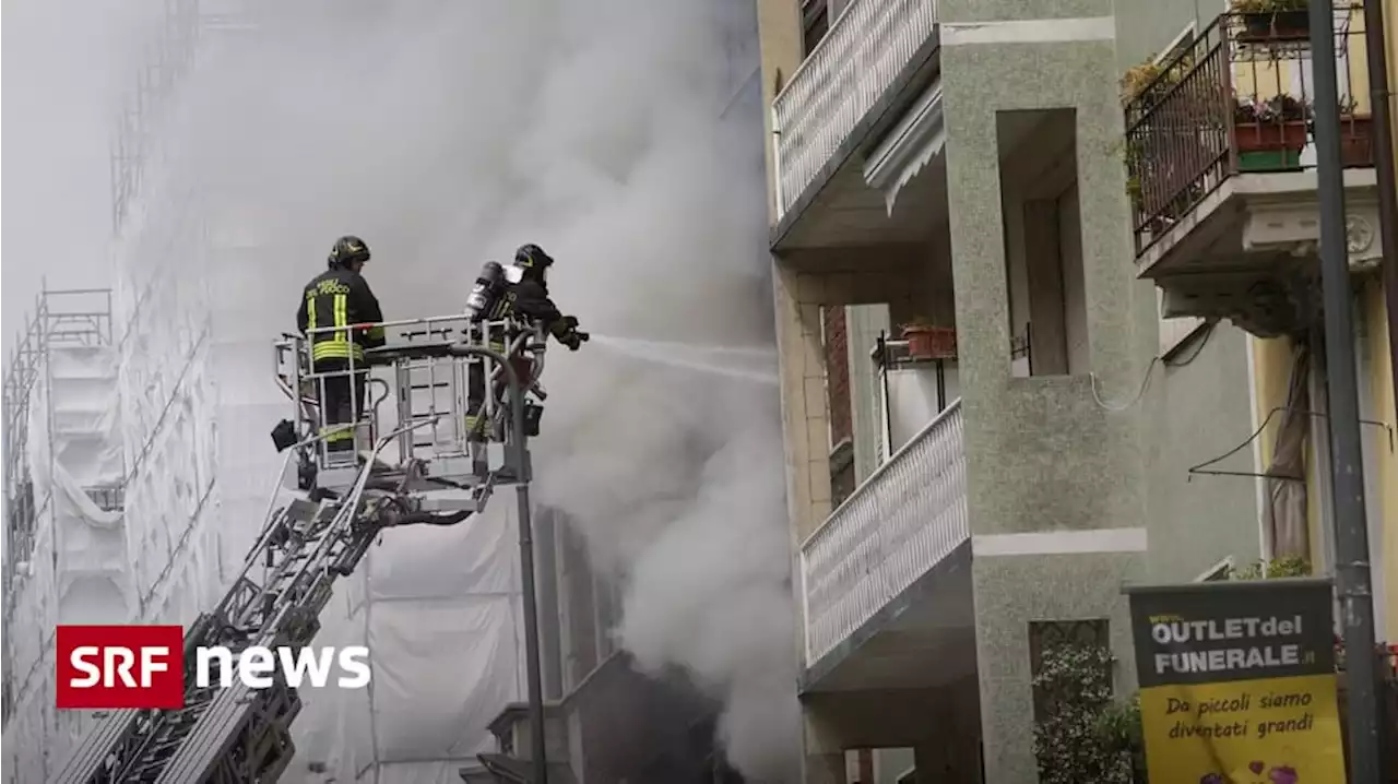 Eine Person verletzt - Explosion im Zentrum von Mailand