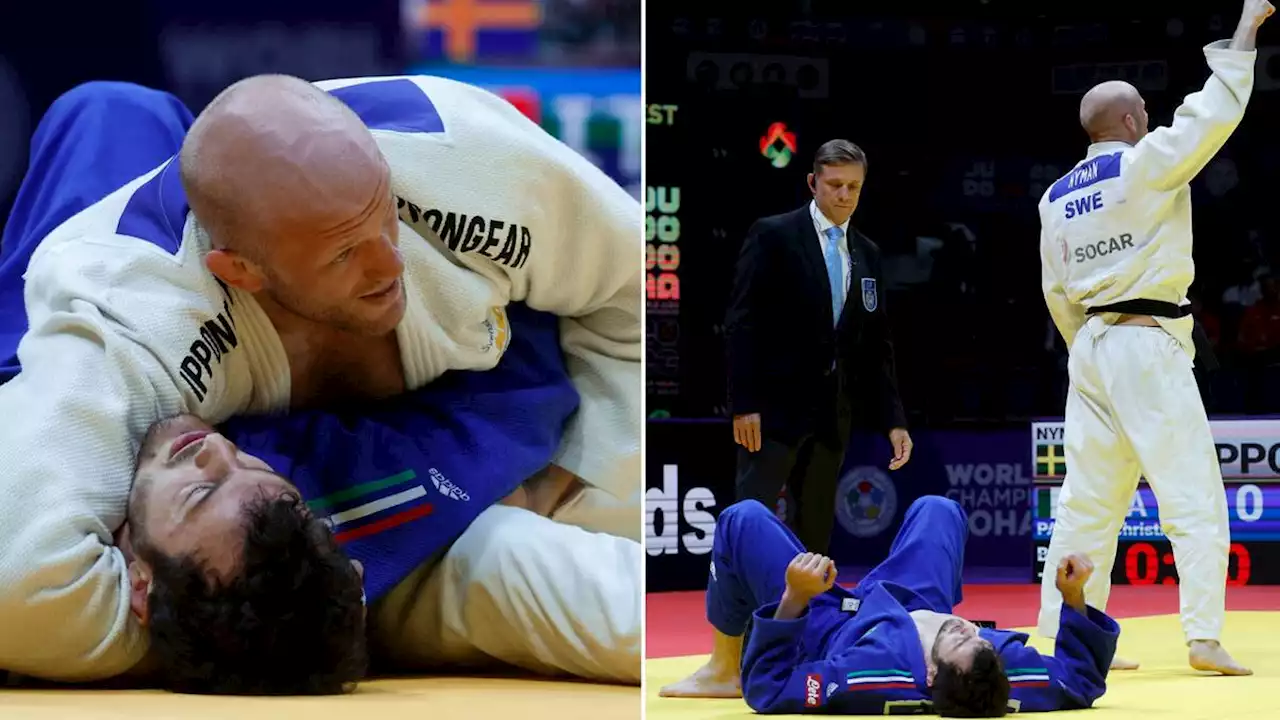 Judo: Marcus Nymans stora glädje – tog VM-brons