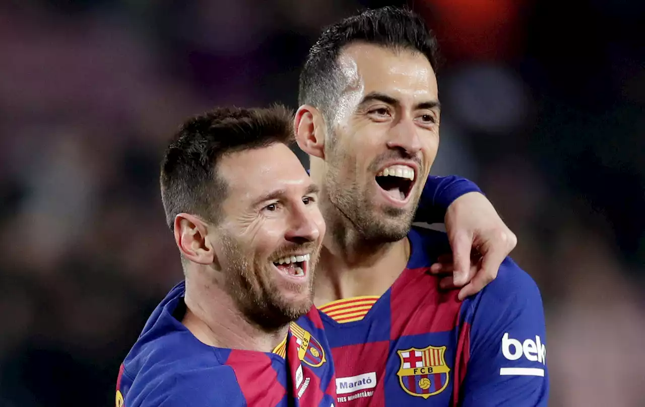 Lionel Messi pens emotional tribute to Sergio Busquets but they could soon be reunited