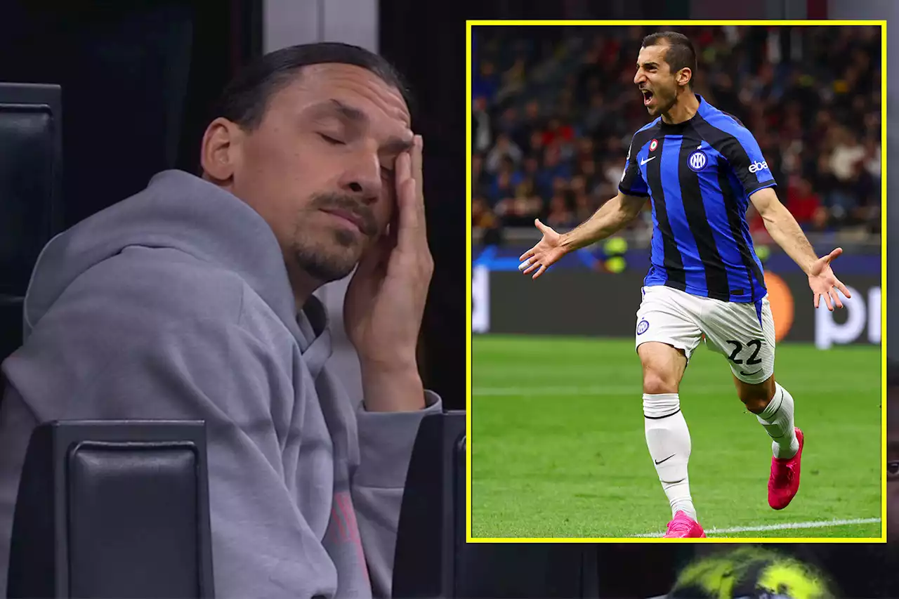 Zlatan's face sums up Milan's night as Inter gain Champions League advantage