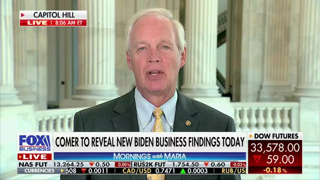 GOP Senator Admits Biden Probe Lacks ‘Hard Proof’ to Support Hype