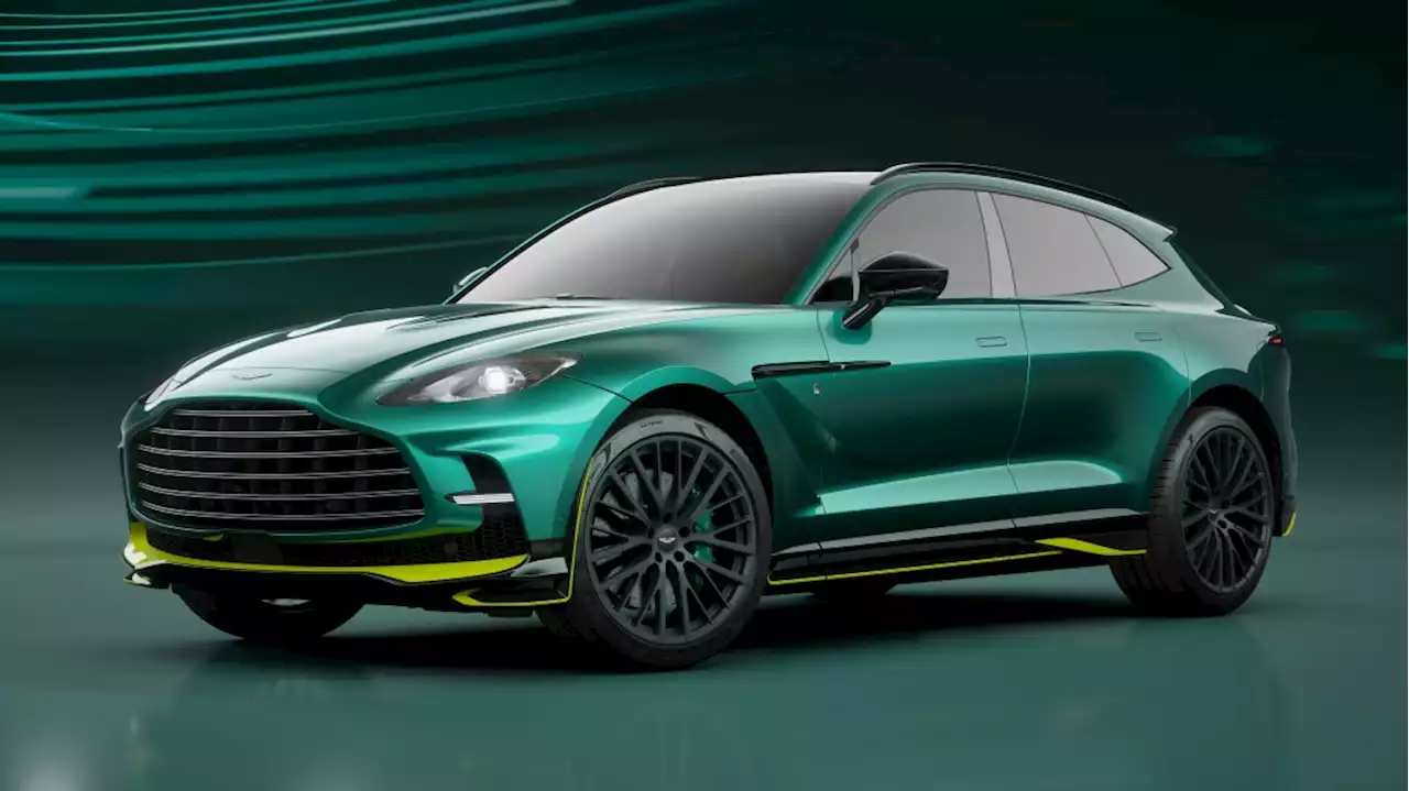 Aston Martin DBX707 AMR23 Edition puts on a Formula One suit - Autoblog