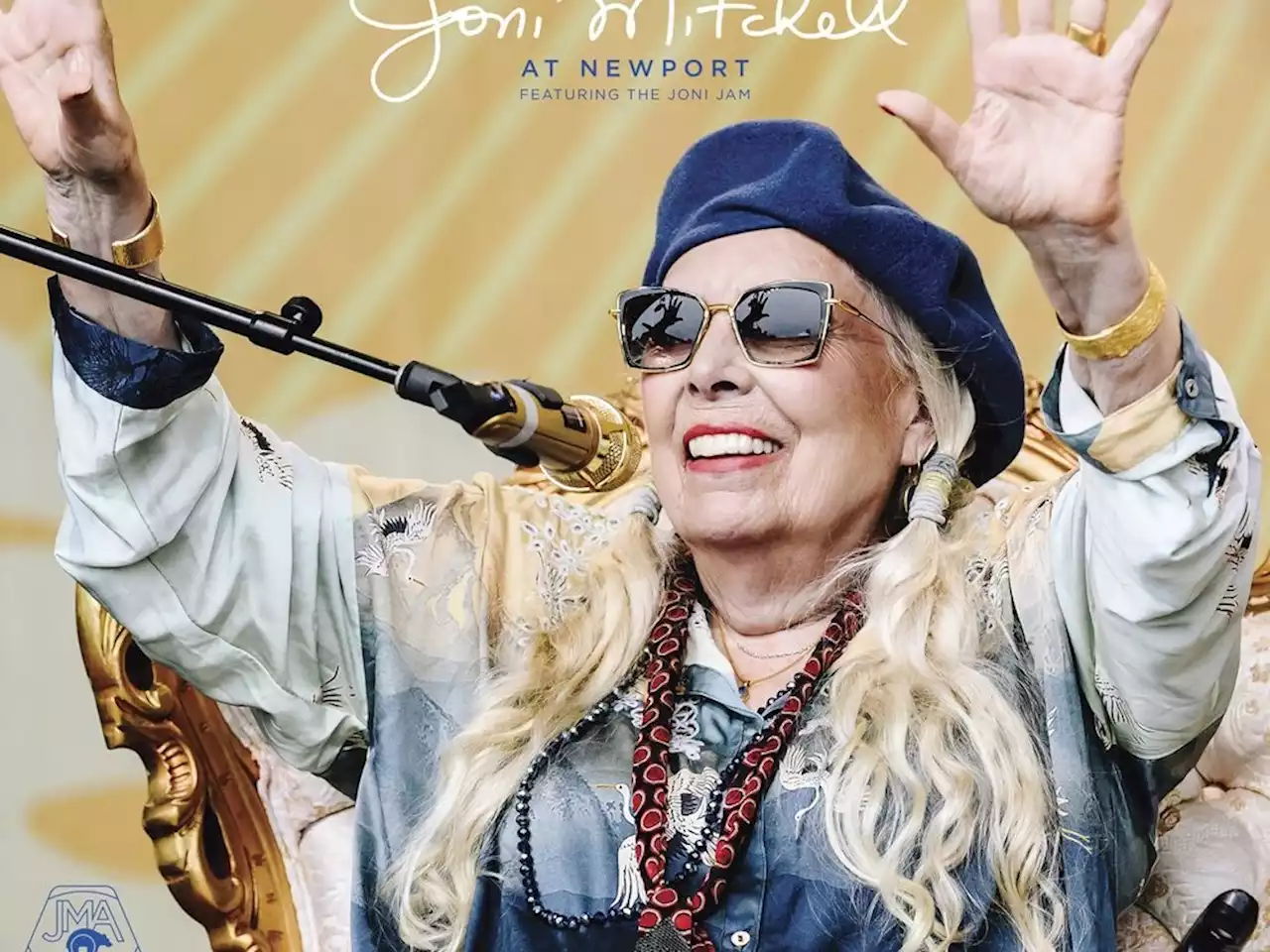 Joni Mitchell's 2022 live set at the Newport Folk Festival becomes an album