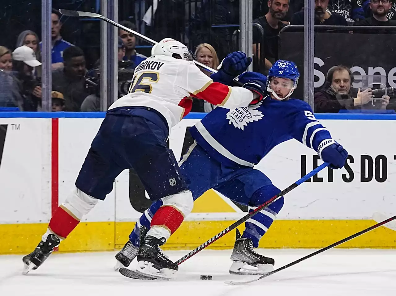 Noel Acciari brings the kind of grit and grind that the Maple Leafs need