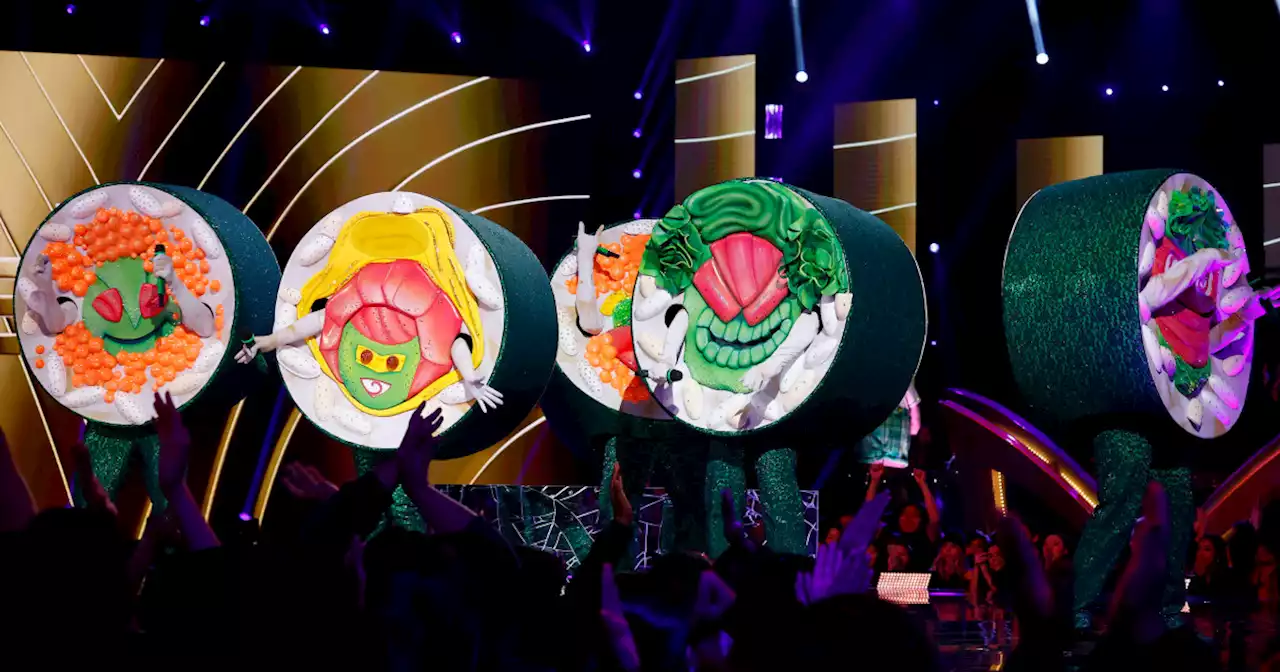 Famous group behind the masks of California Roll on ‘The Masked Singer’