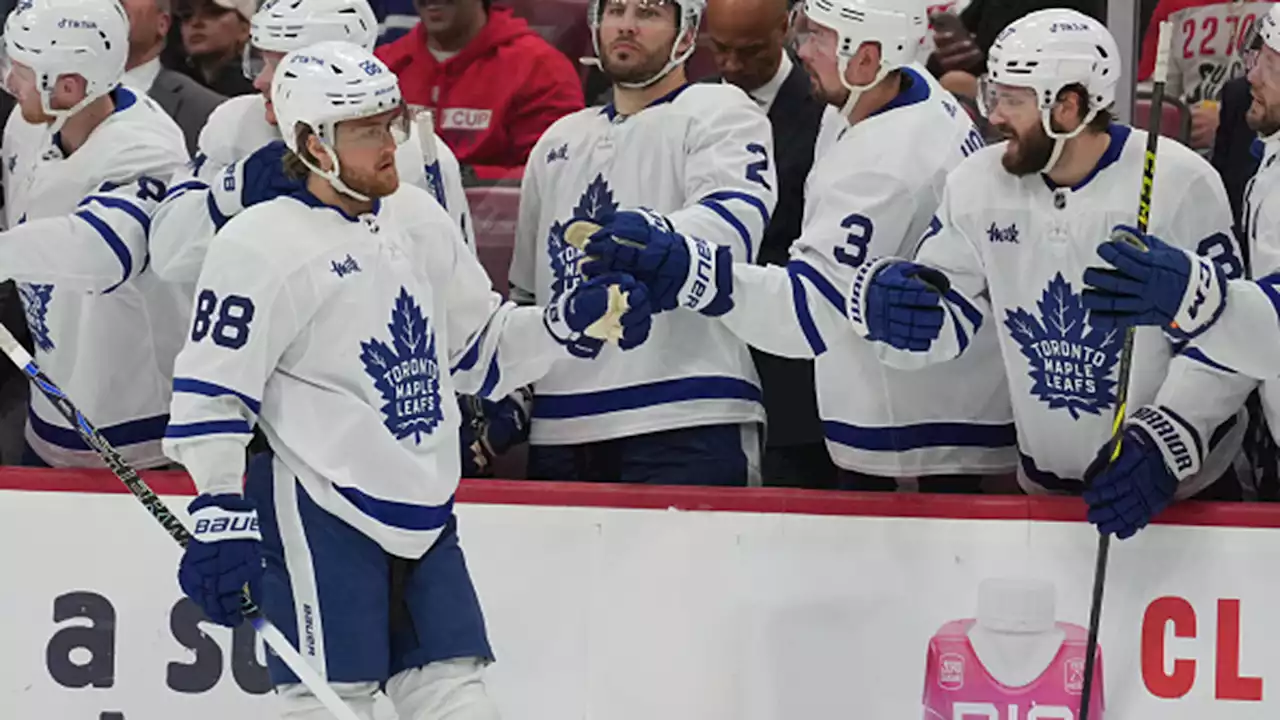 Nylander breaks through in Game 4: 'I've been serious the entire playoffs'