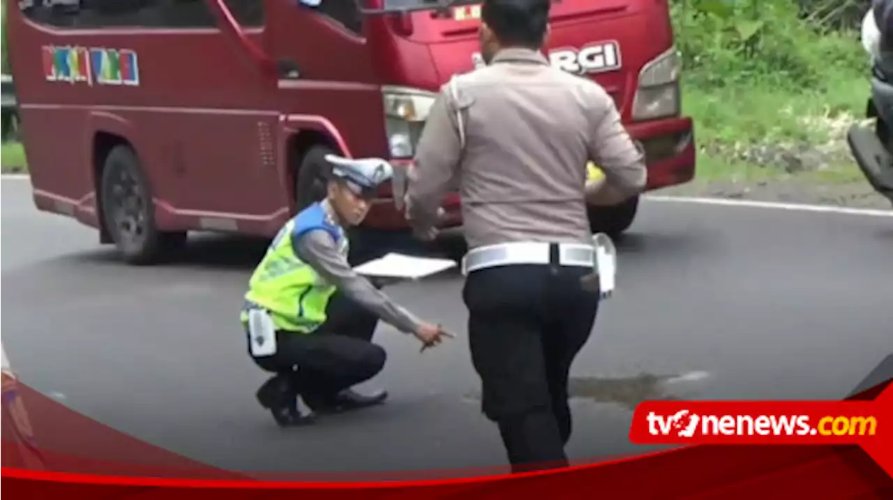 Nahas! Seorang Pemotor Wanita Diduga Jadi Korban Tabrak Lari, Tubuh Korban Tergeletak di Jalan Raya