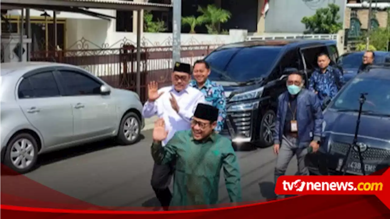 Sesama Kader NU, Cak Imin Minta Kiat Sukses Pemilu 2024 dengan Hamzah Haz