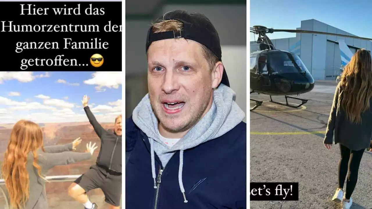 Zum ersten Mal: Oliver Pocher teilt Bild mit Tochter Nayla im Netz