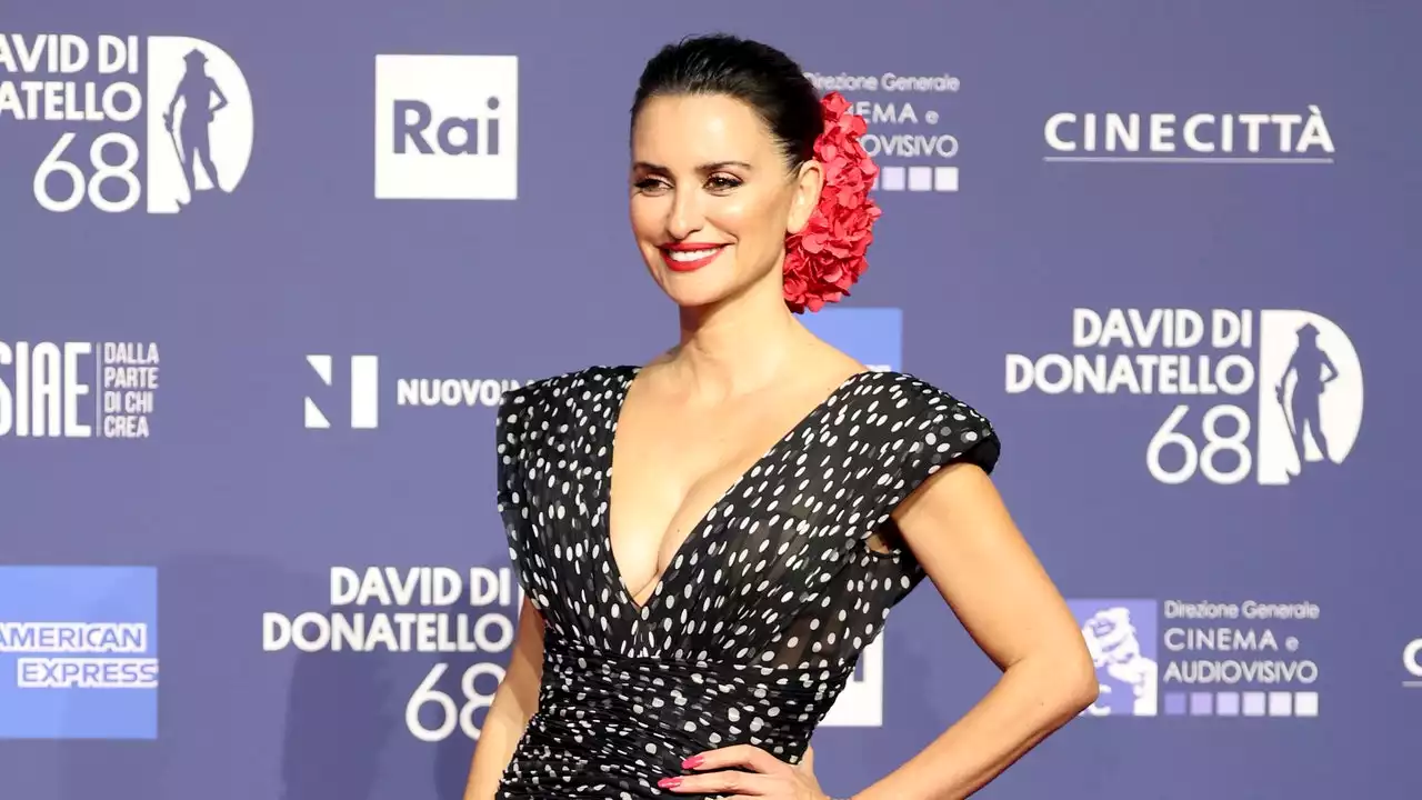 David di Donatello 2023, Penélope Cruz e le altre star sul red carpet