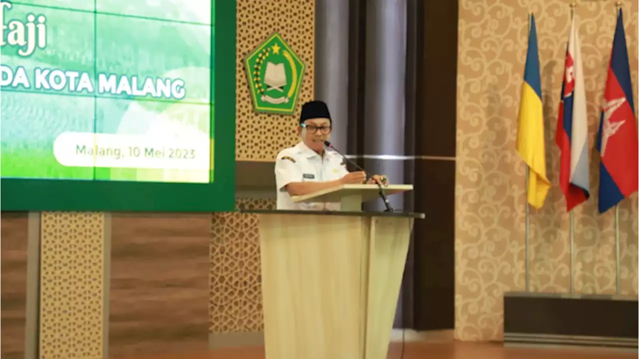 Wali Kota Malang Ingatkan Jemaah Untuk Total Beribadah Saat Haji di Tanah Suci