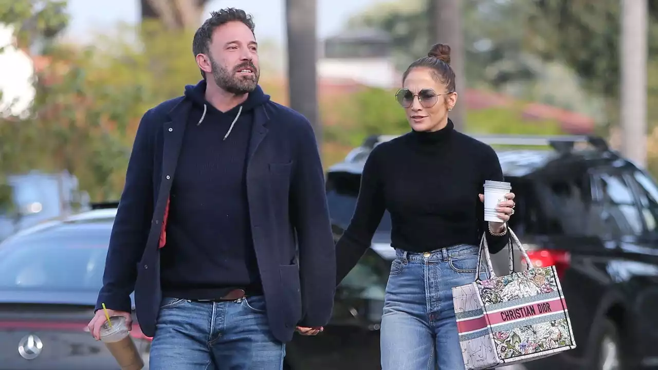 Los jeans boho que Jennifer Lopez lució en una cita tranquila con Ben Affleck