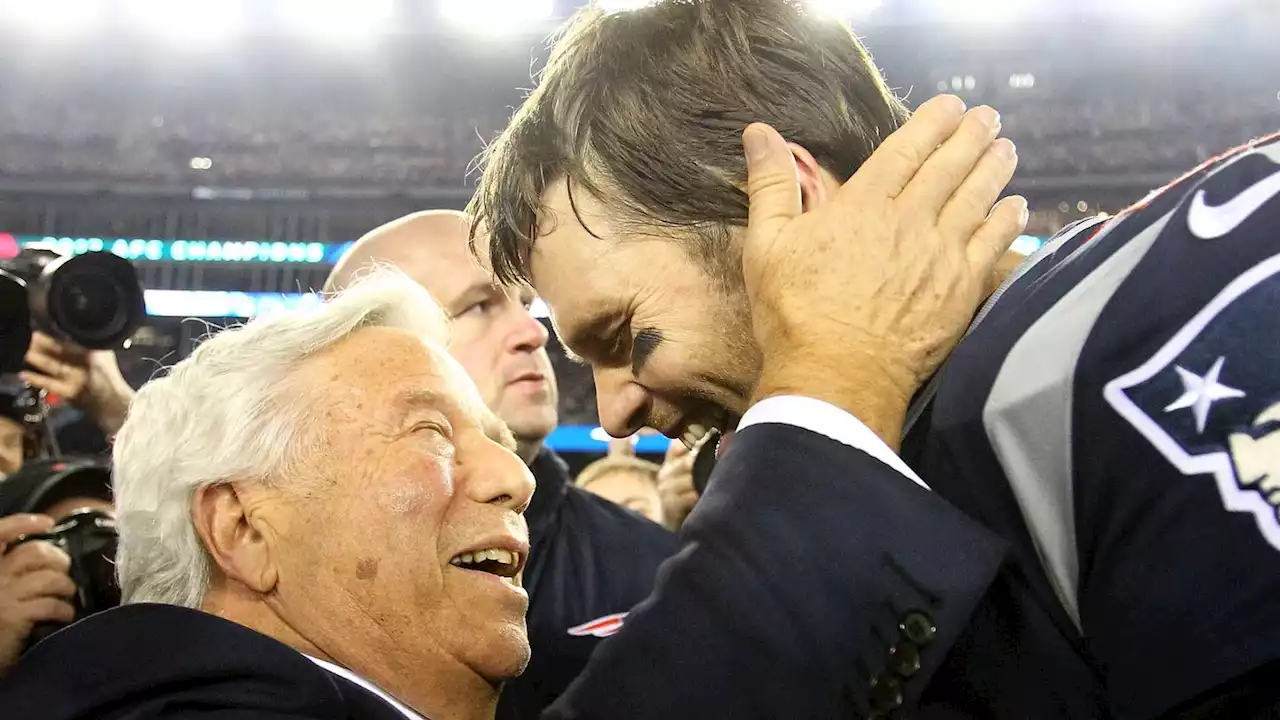 Robert Kraft announces Patriots will honor Tom Brady at home opener