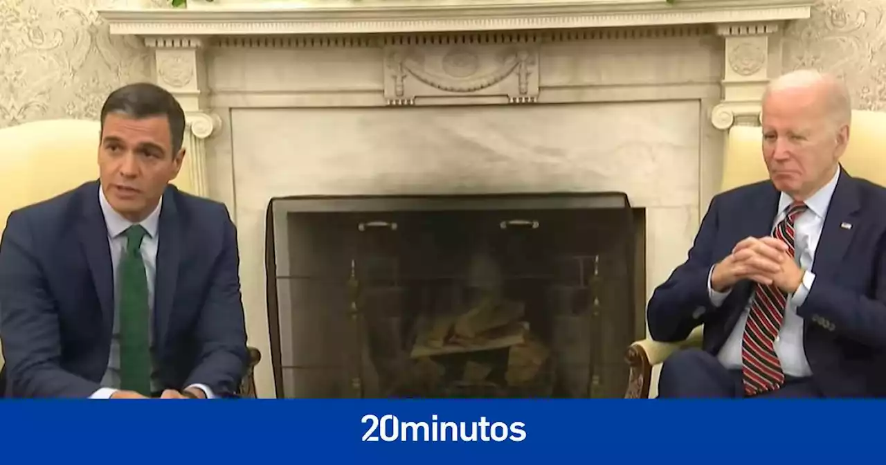 Sánchez visita la Casa Blanca, en directo: última hora de su reunión con Biden