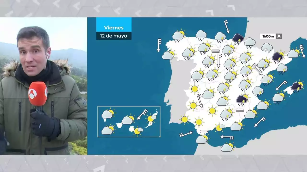 César Gonzalo anuncia una bajada generalizada de temperaturas con lluvias abundantes en el Cantábrico