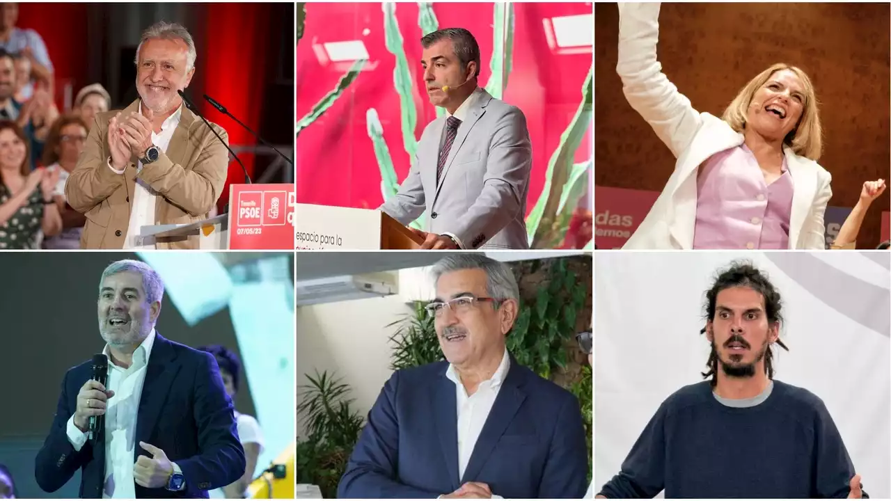 Elecciones autonómicas: ¿Quiénes son los candidatos a presidente de Canarias?