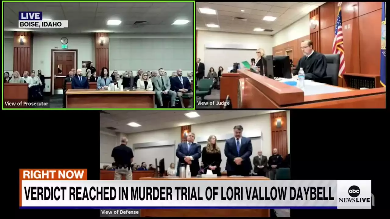 Lori Vallow Daybell found guilty in murder of her 2 children