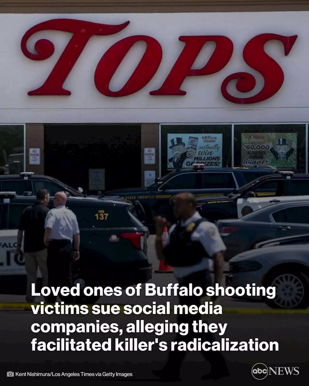 Loved ones sue social media companies over Buffalo massacre