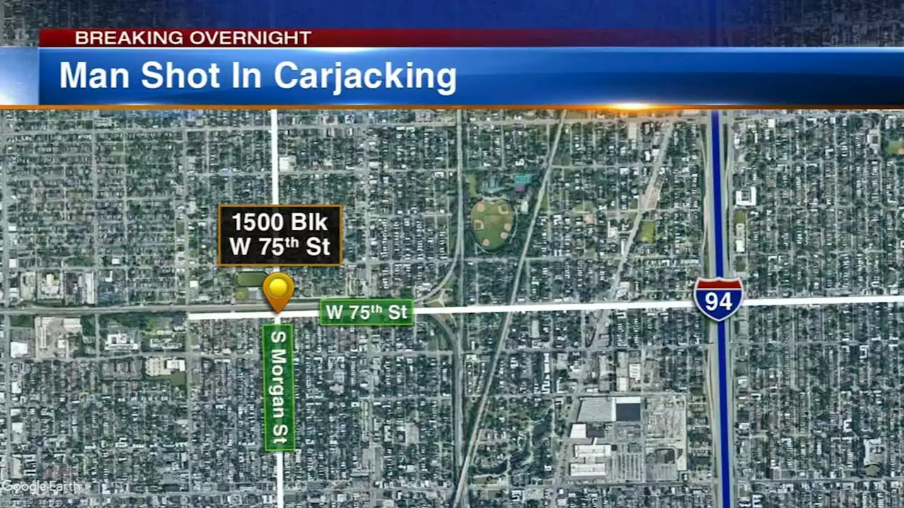 Chicago shooting: Man wounded in South Side carjacking, police say