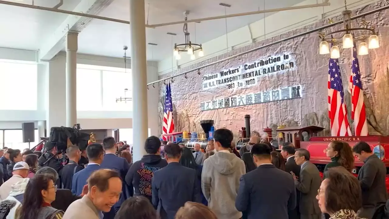 Chinese Railroad Workers History Center opens in SF Chinatown to recognize stories of laborers