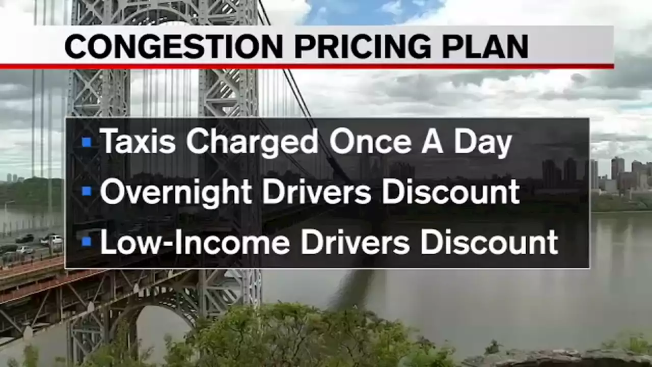 MTA reveals new details about nation's 1st congestion pricing plan in New York City