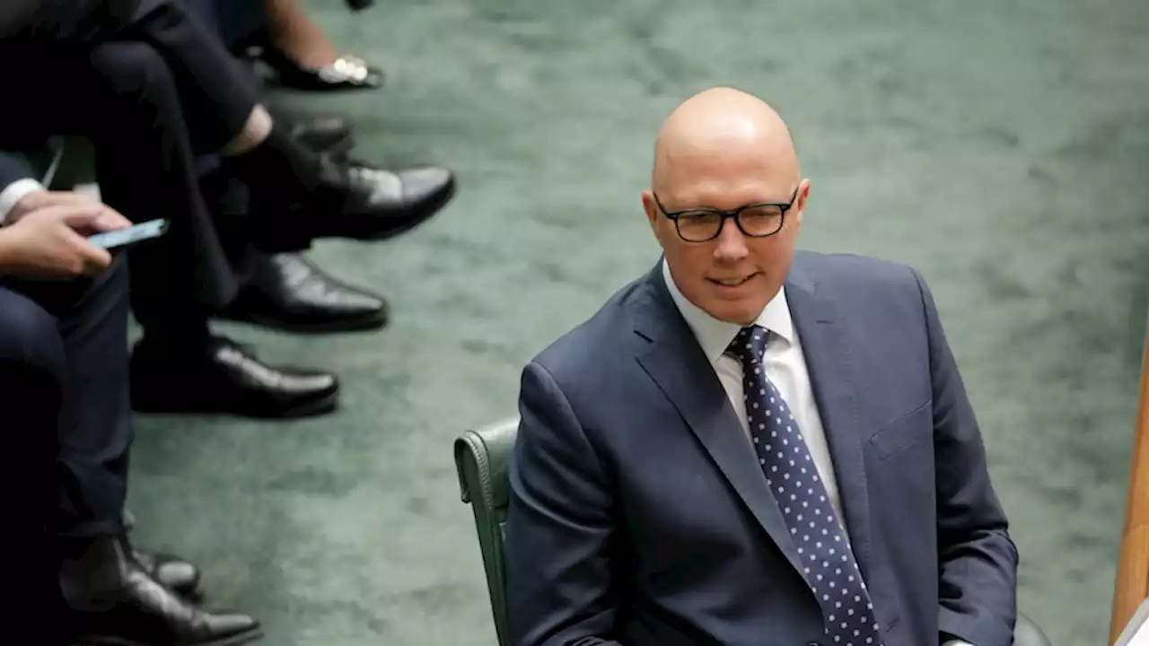 It was all going to script. Then the opposition leader reached for the Dutton Button