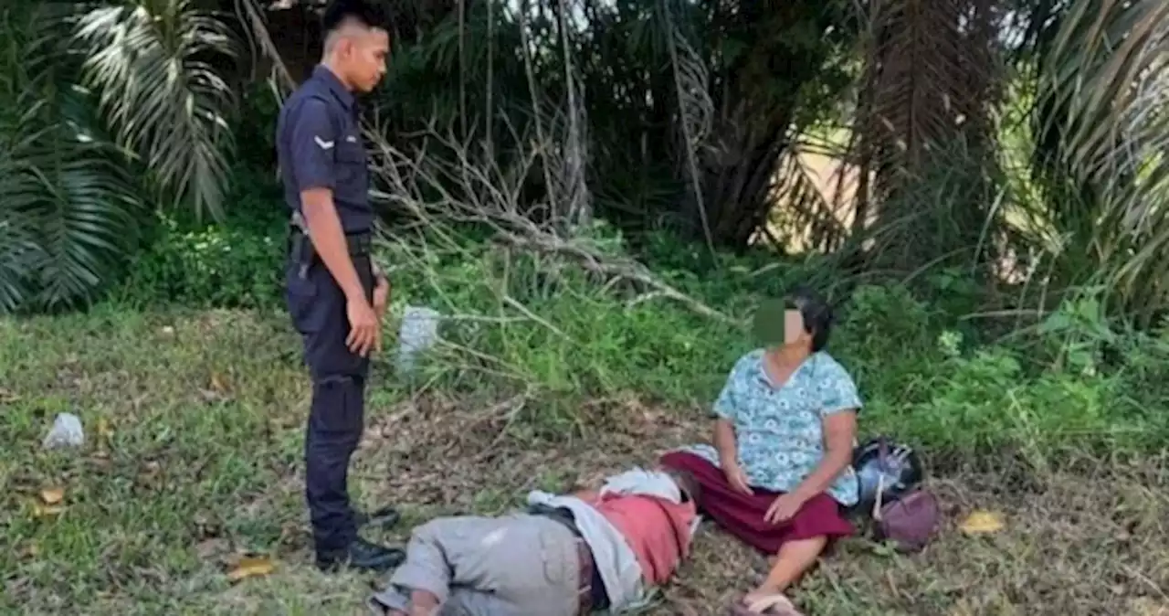 Elderly couple found lying by side of road in Johor after nearly fainting amid Malaysia's heatwave