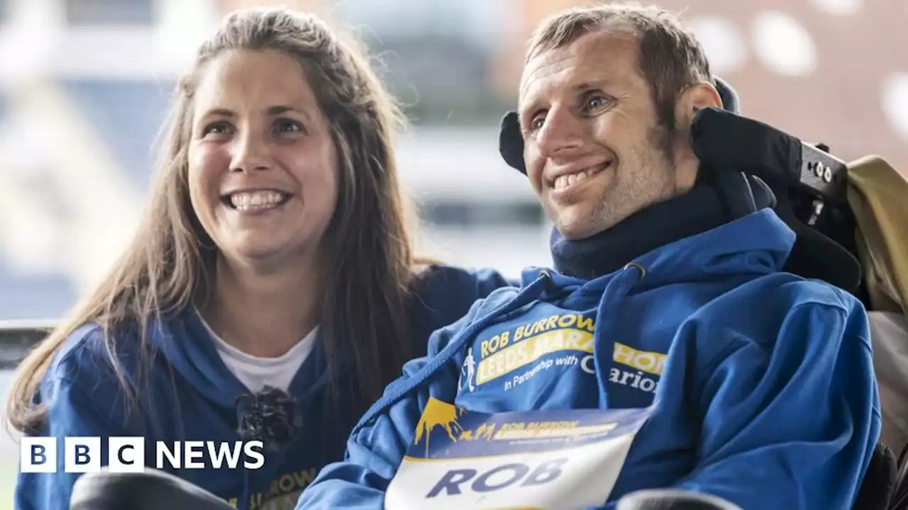 Rob Burrow Leeds Marathon will be 'tough' challenge, wife says