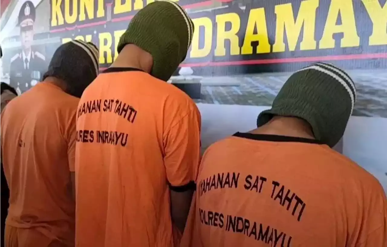 3 Pelaku Pembacokan Polisi di Indramayu Diamankan