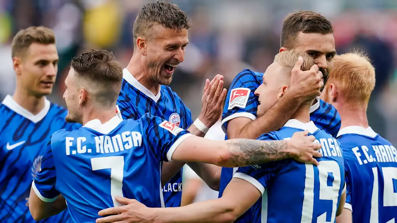 Sandhausen – Rostock 1:2: Vierter Sieg! Jetzt wartet Hansa auf Patzer