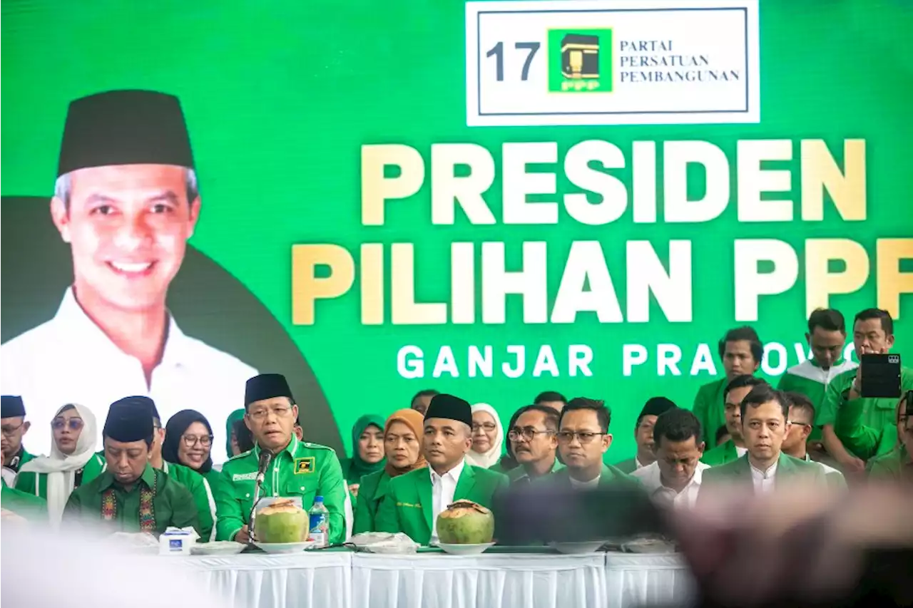 PPP: Cawapres Ganjar Harus dari Kelompok Islam