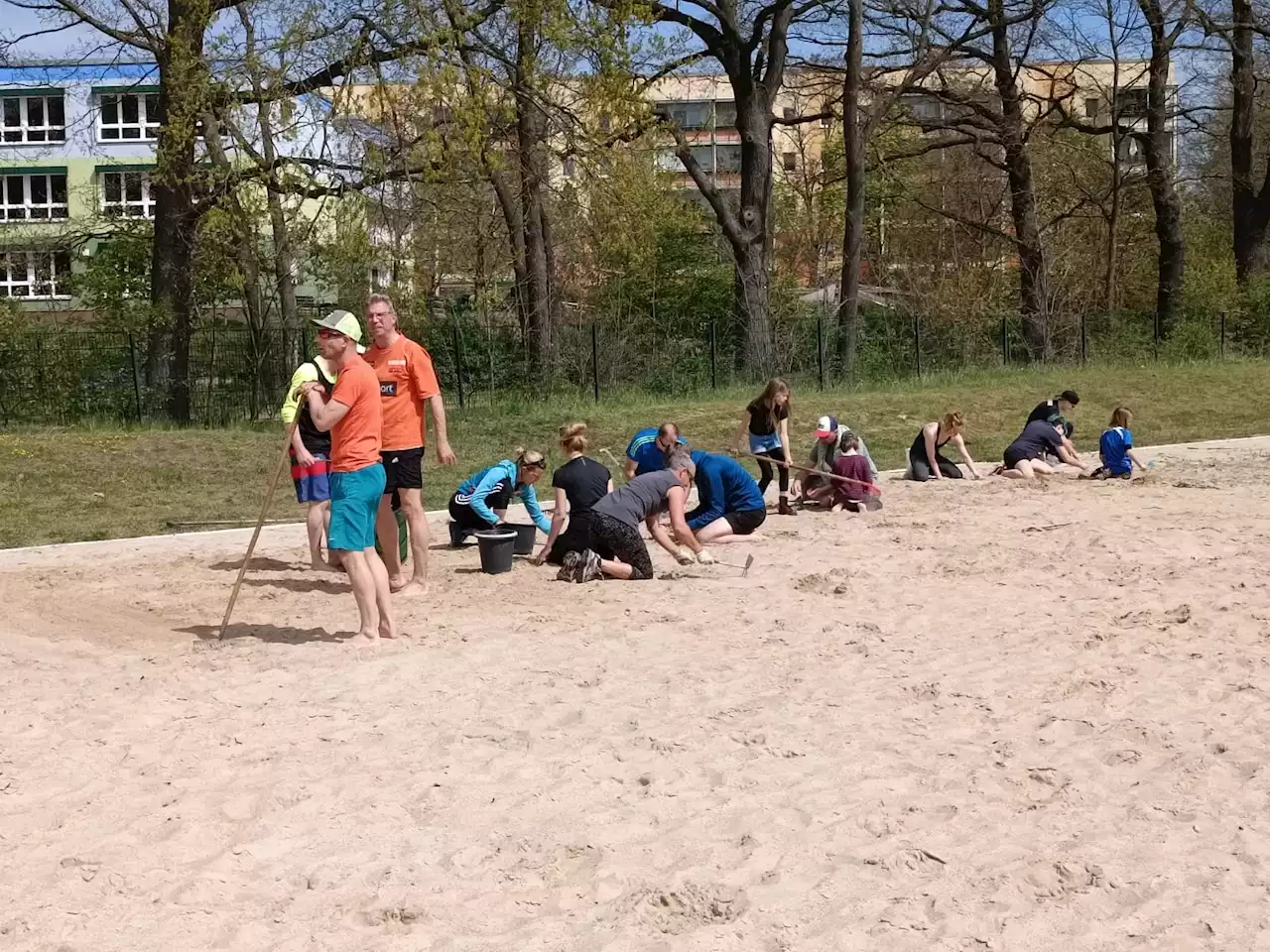 Unser Beachplatz ist wieder einsatzbereit!