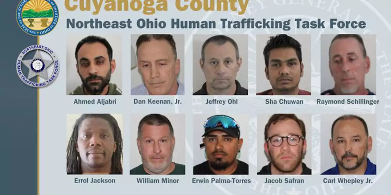 10 arrested in North Olmsted human trafficking sting