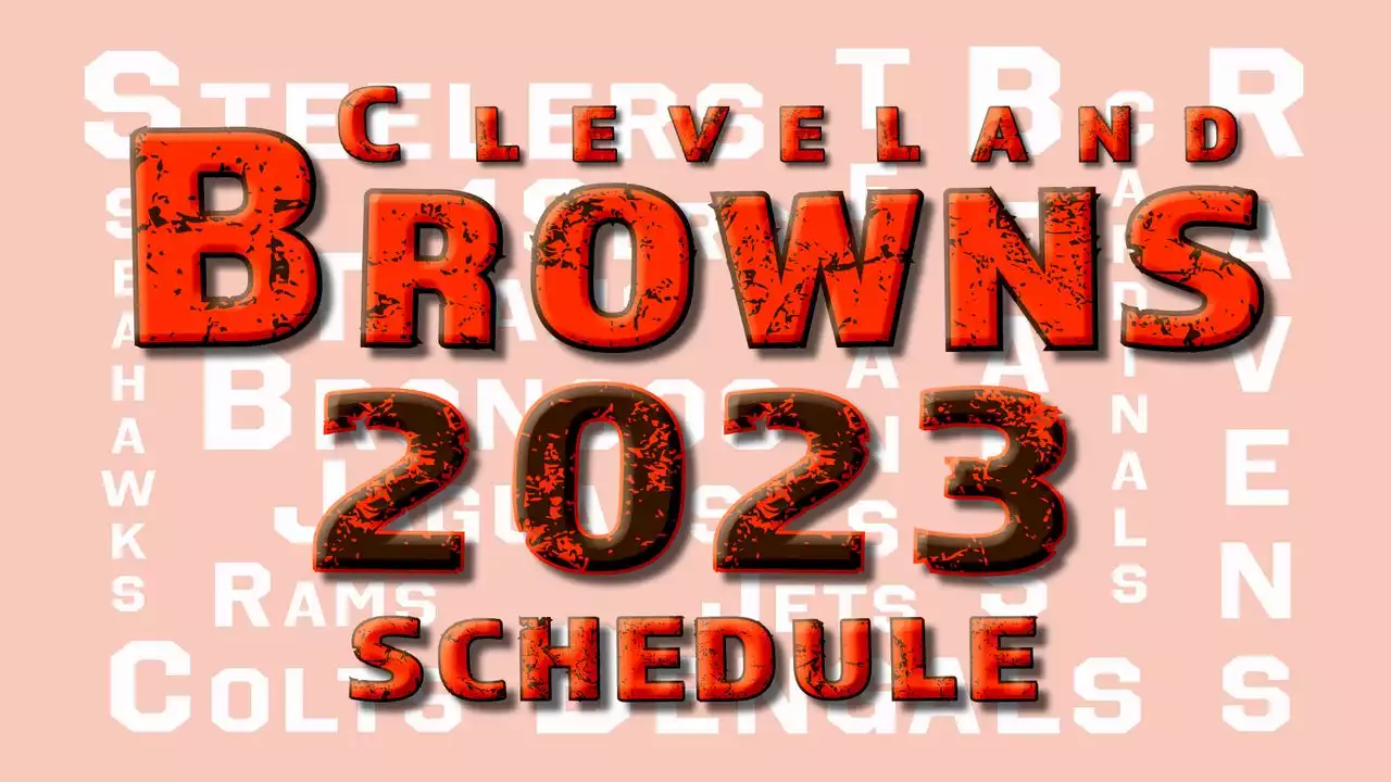 Browns schedule 2023: Who they open and close with, and how many prime-time games